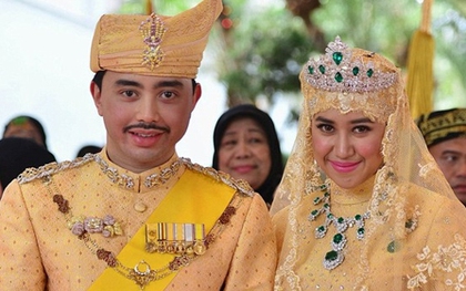 Choáng ngợp trước đám cưới xa hoa của Hoàng tử Brunei