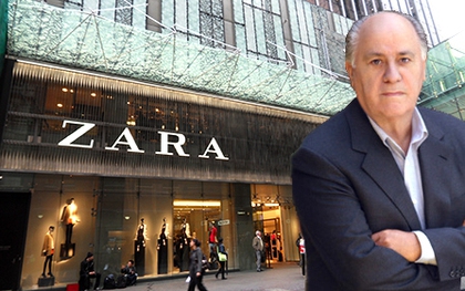 Ông chủ hãng thời trang Zara trở thành tỷ phú giàu thứ 3 thế giới