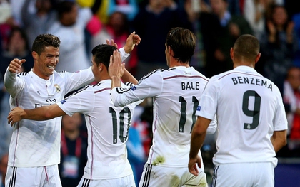 “Cỗ máy ghi bàn” Real Madrid vẫn chưa phải vô đối trong năm 2014