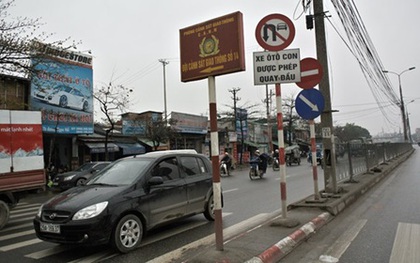 Những biển báo giao thông kỳ quặc ở Hà Nội