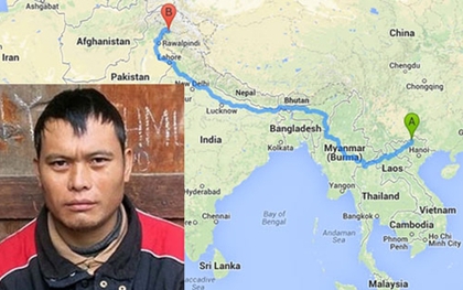 Lưu lạc 5.800 km từ Mèo Vạc sang tận Pakistan