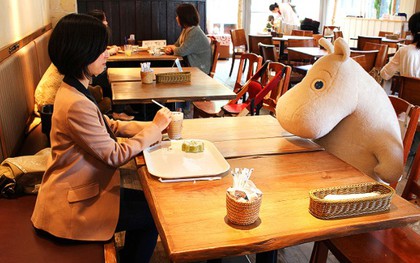 Quán cà phê "chống cô đơn" ở Nhật Bản gây sốt