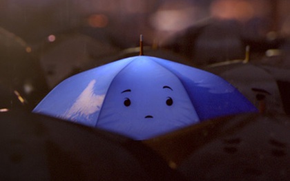Chuyện tình chiếc ô xanh siêu dễ thương của Pixar