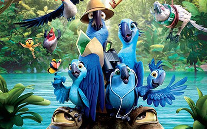 "Rio 2" đưa gia đình vẹt thành thị về rừng