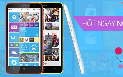 Nhận smartphone E6, Lumia 1320 và quà tặng hấp dẫn tại dienmay.com 