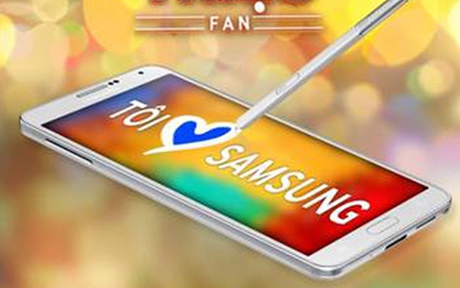 Rinh Samsung smartphone nhờ “tỏ tình” trên Fanpage