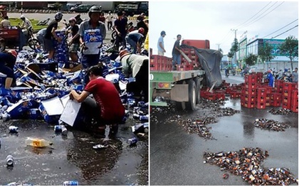 Hai cảnh tượng đối lập tại Đồng Nai và Đà Nẵng trước tai nạn đổ bia