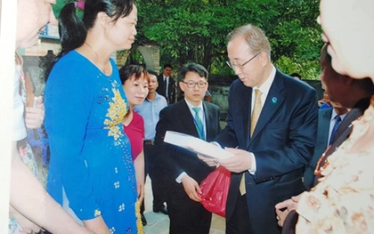 Tổng Thư ký Liên Hiệp Quốc Ban Ki Moon về Việt Nam nhận dòng họ?