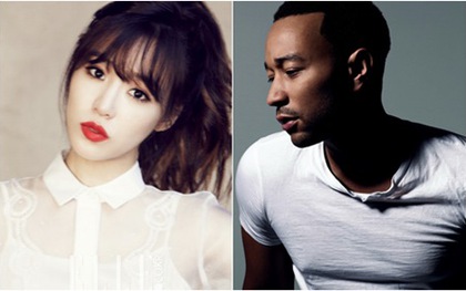 John Legend mời Tiffany (SNSD) hát chung tại "MAMA 2014"