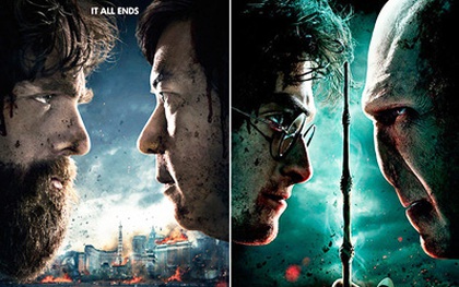 "Hangover 3" bắt chước poster của "Harry Potter"