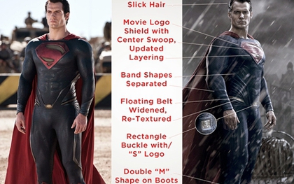 “Super soi” những điểm khác biệt của bộ đồ Siêu Nhân mới
