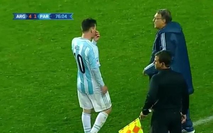 Argentina thay người theo chỉ đạo của Messi?