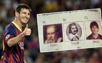 Messi được xếp "ngang hàng" với các nhà bác học vĩ đại 