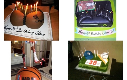 Loạt bánh sinh nhật hình cặp mông, con voi, xe đua... siêu độc của các sao thể thao
