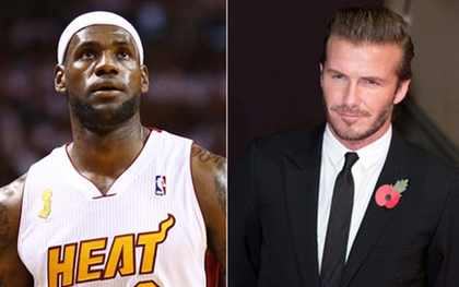 Beckham và LeBron James hợp tác làm ăn