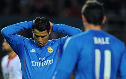 Ronaldo ức chế ra mặt vì Gareth Bale tranh sút phạt