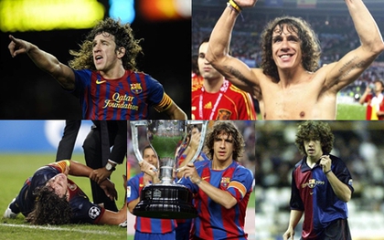 Nhìn lại sự nghiệp huy hoàng của đội trưởng Carles Puyol