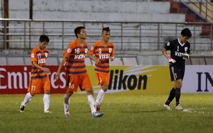 AFC Cup 2014: V.Ninh Bình thua đau, HN T&T thua sát nút