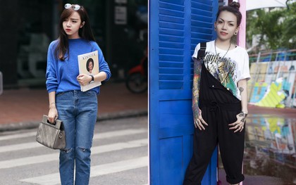 Street style hai miền: Miền Bắc bắt đầu mặc ấm hơn, miền Nam vẫn "mát mẻ" 