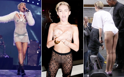 Điểm lại BST thời trang "mặc như không mặc" của Miley Cyrus