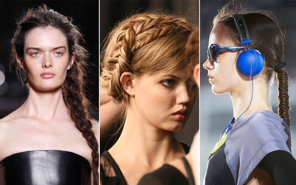 10 kiểu tóc tết đẹp nhất mùa Xuân/Hè 2014
