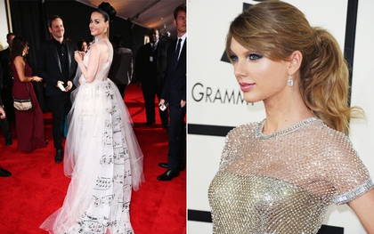 "Bữa tiệc thời trang" xa hoa trên thảm đỏ Grammy 2014