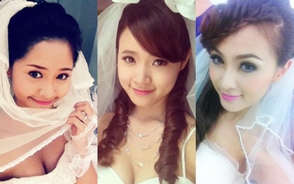 Những cô dâu xinh đẹp của màn ảnh Việt 2012