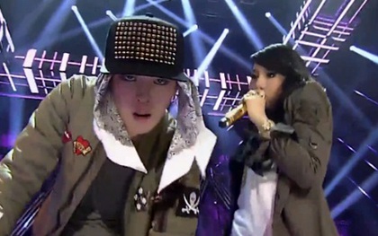 G-Dragon bắt tay CL "thổi bay" sân khấu cuối tuần