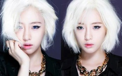 Eunjung (T-ara) "nối gót" Taeyang, Jaejoong nhuộm tóc trắng xóa