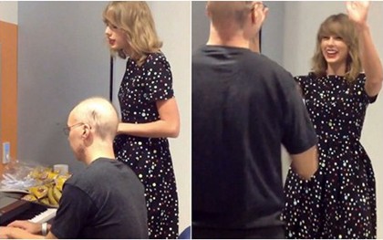 Taylor Swift hát hit Adele bên bệnh nhân ung thư