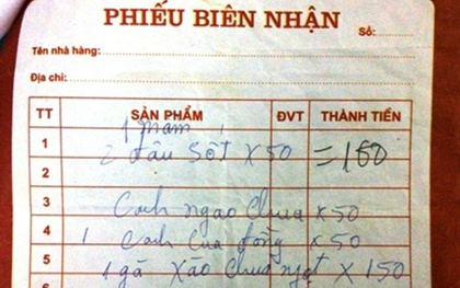 "Chặt chém" 2 bát cơm, nhà hàng ở Sầm Sơn bị phạt 20 triệu đồng