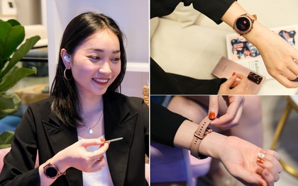 Mix & match trang phục với smartwatch, tưởng khó mà rất dễ dàng