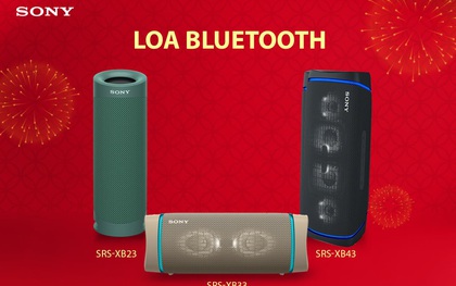 Bộ 3 loa bluetooth Sony - “Ông hoàng party” của giới trẻ