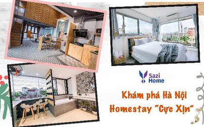 Nghía Sazi Homestay ngay trung tâm Hà Nội: Chill hết nấc, ấm cúng hết cỡ
