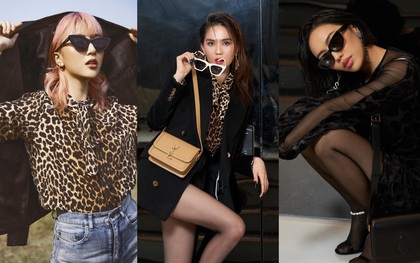 Đụng hàng Saint Laurent: Quỳnh Anh Shyn tự tin với phong cách Rock chic, Ngọc Trinh và Diệu Nhi lại “biến hình” gợi cảm, huyền bí