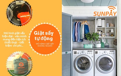 Máy giặt công nghệ SunPay - “Giải phóng” hàng ngàn sinh viên, người lao động khỏi việc giặt đồ nhàm chán, mất thời gian
