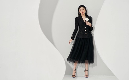 Hóa quý cô thanh lịch trong BST Thu Đông 2021 của LAVIEM Design