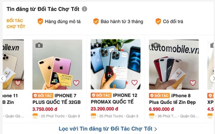 Giới trẻ "quay xe", chuộng hàng công nghệ like new 99%