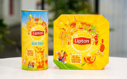 "Unbox" hộp quà Tết Lipton 2022: Đồ chất giá "thơm", thiết kế ẩn chứa ý nghĩa siêu đặc biệt