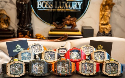 Boss Luxury Sài Gòn: Cửa hàng đồng hồ sở hữu những mẫu đồng hồ Richard Mille siêu “đắt đỏ”