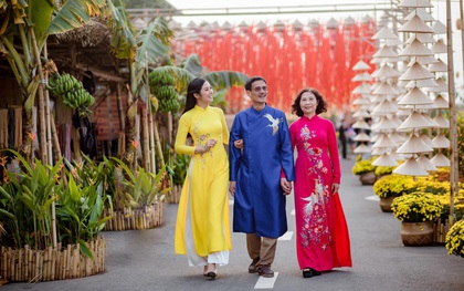 Cả năm chỉ có một lần: Đường hoa Home Hanoi Xuan khiến loạt hoa hậu và người đẹp Việt mê mẩn "sống ảo cháy máy”