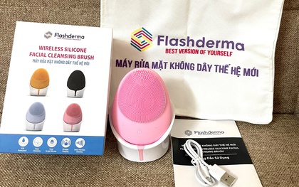 Trải nghiệm máy rửa mặt không dây tiên phong của Việt Nam - Flashderma, có ngon bổ rẻ như lời đồn?