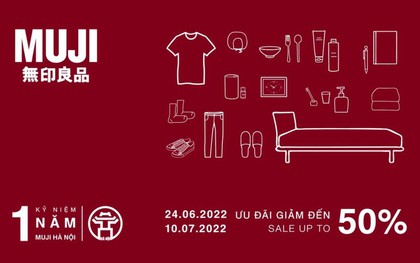 MUJI Việt Nam kỷ niệm 1 năm tại Hà Nội với Triển lãm "What Is MUJI?"