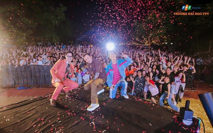 Binz, DJ Mie khiến ĐH FPT Hà Nội hoá “chảo lửa” trong đêm đại nhạc hội FPT Summer Camp