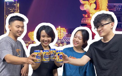 Khoe quê như anh em Đà Nẵng, Quảng Nam cùng bộ sưu tập lon phiên bản giới hạn của bia Larue