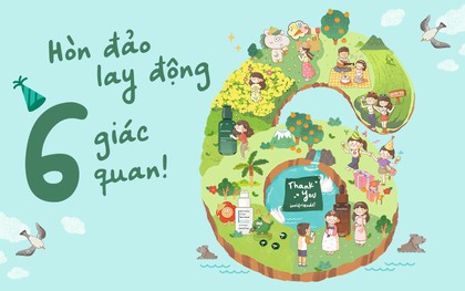 Ghé thăm "Hòn đảo lay động 6 giác quan" cực sôi động dịp thu về