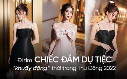 Gợi ý 8 mẫu đầm sang trọng, ngọt ngào cho nàng dự tiệc cuối năm