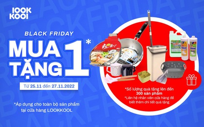 Tín đồ yêu thích các món hàng gia dụng không thể bỏ qua Black Friday tại cửa hàng này