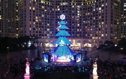 Thông pha lê Tiger Crysmas bừng sáng, hành trình góp đam mê tạo Giáng sinh diệu kỳ chính thức bắt đầu