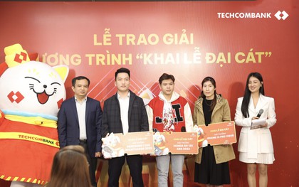 Cơn sốt “mèo Đại Cát” với các siêu giải thưởng từ Techcombank